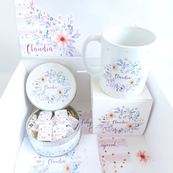 Mini lata con chocolatinas personalizadas - Imagen 2